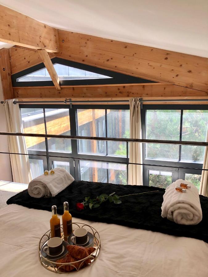 Magnifique Loft Appartement Chalet Climatise Buttes Chaumont Paris Exterior foto